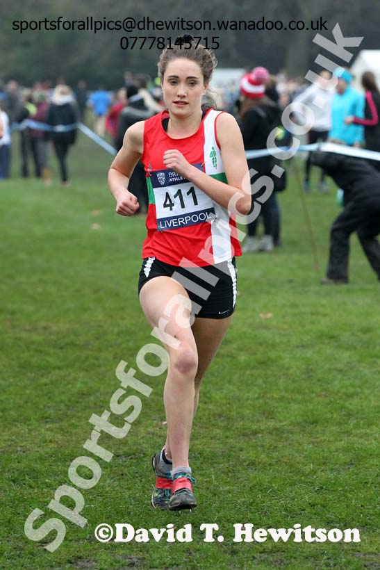 Women's under-17s and under-20s European Cross Country Trials, Sefton Park, Liverpool. Photo: David T. Hewitson/Sports for All Pics